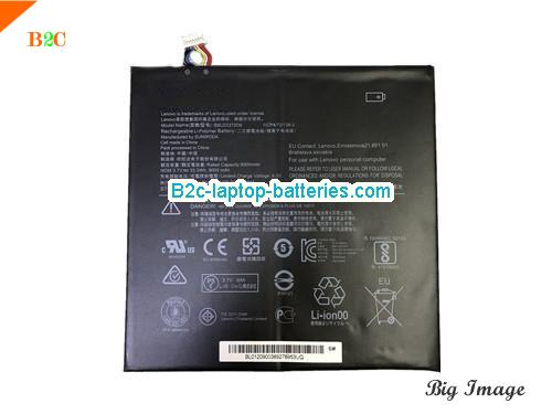 LENOVO IdeaPad Miix 320-10ICR80XF008DGE Battery 9000mAh, 33.3Wh  3.7V Black Li-Polymer