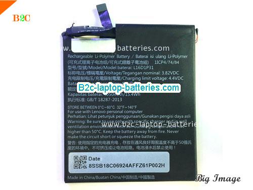 LENOVO SB18C06924 Battery 4050mAh, 15.4Wh  3.82V Black Li-Polymer