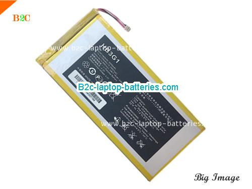 HUAWEI T1-701u Tablet Battery 4100mAh, 15.2Wh  3.7V Black Li-Polymer