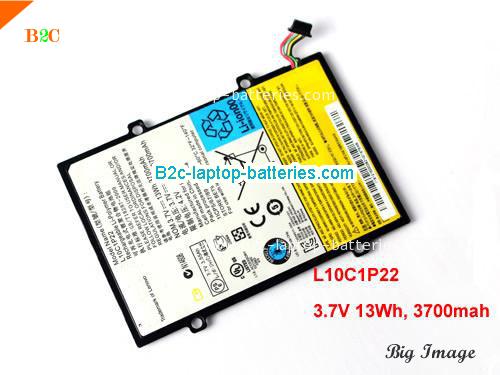 LENOVO PAD A1 Battery 3700mAh, 13Wh  3.7V Black Li-Polymer