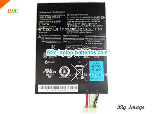 LENOVO KB3073 Battery 3840mAh, 14Wh  3.7V Black Li-Polymer