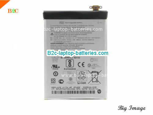 HP 838266-2C1 Battery 4050mAh, 15Wh  3.85V Black Li-ion