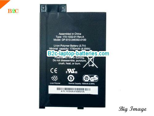 AMAZON Kindle 3 Battery 1750mAh, 6.47Wh  3.7V Black Li-ion