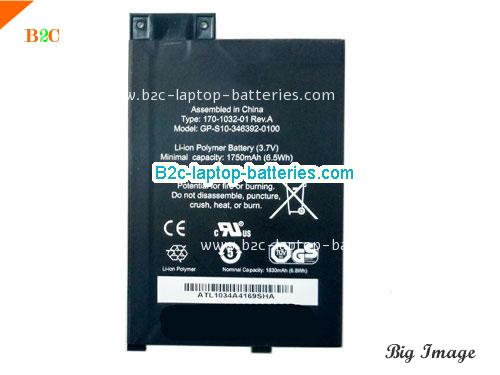 AMAZON 170103200 Battery 1750mAh, 6.47Wh  3.7V Black Li-ion