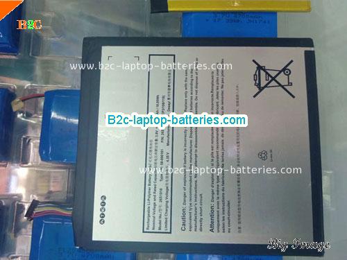 AMAZON Kindle FireHD8 PR53DC Battery 4750mAh, 18.05Wh  3.8V Sliver Li-ion