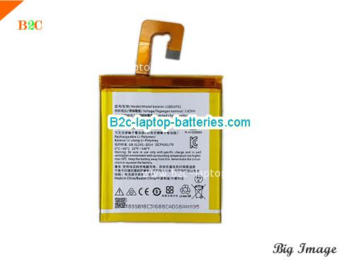 LENOVO L18D1P31 Battery 2750mAh, 10.6Wh  3.85V Sliver Li-Polymer