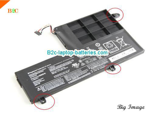 LENOVO Yoga 500-15IBD Battery 4050mAh, 30Wh  7.4V Black Li-Polymer