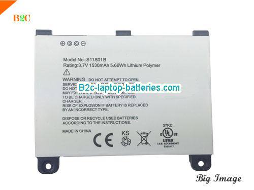 AMAZON Kindle DX DXG Battery 1530mAh, 5.66Wh  3.7V White Li-Polymer