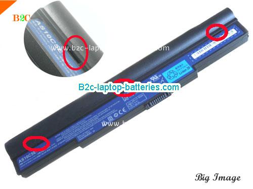 ACER AS10C5E Battery 6000mAh 14.8V Black Li-ion