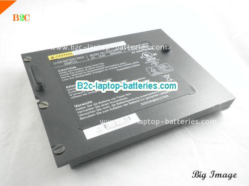 CLEVO D900TBAT-12 Battery 6600mAh 14.8V Black Li-ion