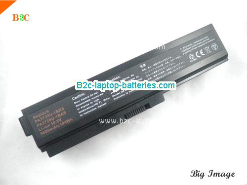 TOSHIBA Satellite L750-129 Battery 8800mAh 10.8V Black Li-ion