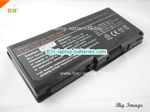 TOSHIBA PSPGSA-1XE08L Battery 8800mAh 10.8V Black Li-ion