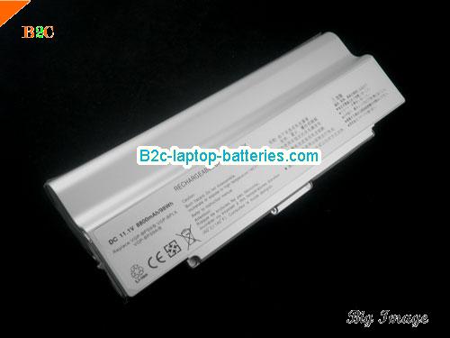 SONY VGP-BPS9A/B Battery 10400mAh 11.1V Silver Li-ion