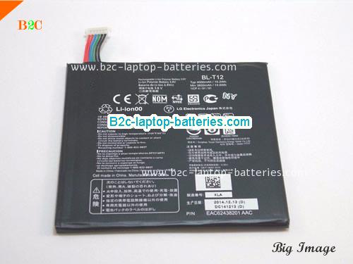 LG G410 Battery 4000mAh 3.8V Black Li-Polymer