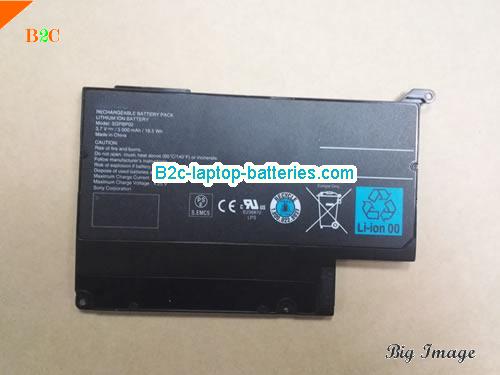 SONY Tablet S1 Battery 5000mAh, 18.5Wh  3.7V Black Li-ion