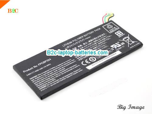 FUJITSU FPCBP324 Battery 4200mAh, 15.3Wh  3.65V Black Lithium Polymer