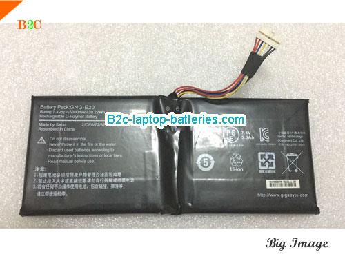 GIGABYTE GNG-E20 Battery 5300mAh, 39.22Wh  7.4V Black Li-ion