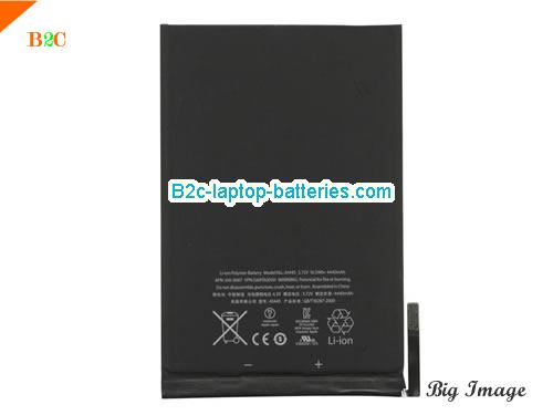 APPLE A1454 Battery 4440mAh, 16.5Wh  3.72V Black Li-Polymer