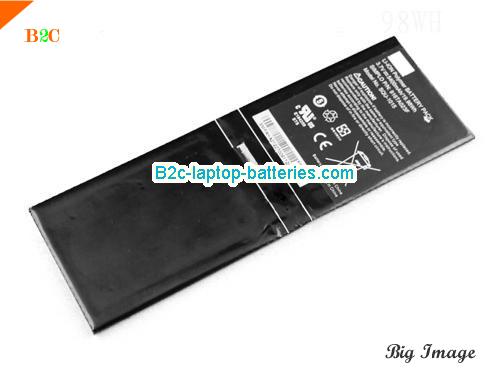 SMP 916AT023F Battery 5400mAh, 19.98Wh  3.7V Black Li-Polymer