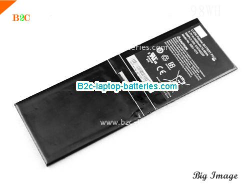 SMP 916AT023F Battery 5400mAh, 19.98Wh  3.7V Black Li-Polymer