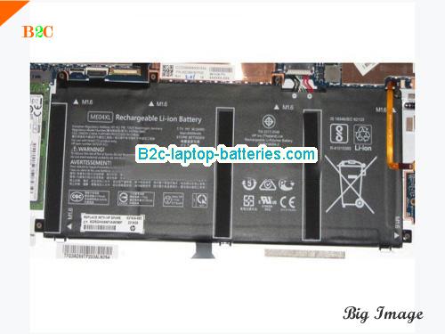 HP Elite X2 1013 G3(2TT10EA) Battery 6500mAh, 50.04Wh  7.7V Black Li-Polymer
