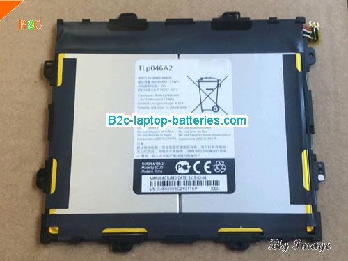 ALCATEL One Touch POP 10 Battery 4600mAh, 17.5Wh  3.8V Black Li-Polymer