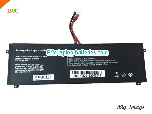 CHUWI GFL3976125 Battery 4600mAh 7.6V Black Li-Polymer