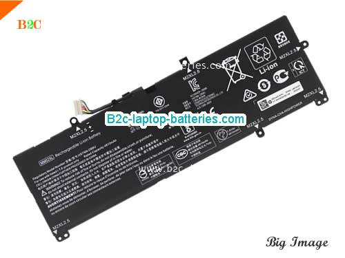 HP PAVILION 13-AN0057UR Battery 4810mAh, 37.6Wh  7.6V Black Li-Polymer