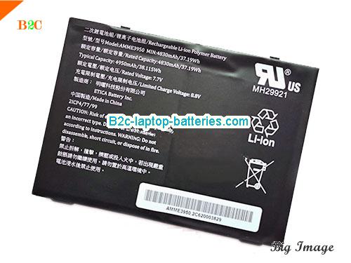 ZEBRA AMME3950 Battery 4830mAh, 37.19Wh  7.7V Black Li-Polymer