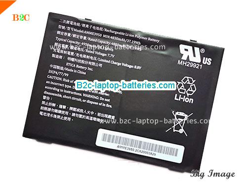 ZEBRA AMME3950 Battery 4830mAh, 37.19Wh  7.7V Black Li-Polymer