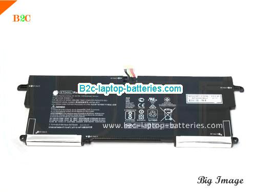 HP HSTNN-1B7U Battery 6470mAh, 49.81Wh  7.7V Black Li-Polymer