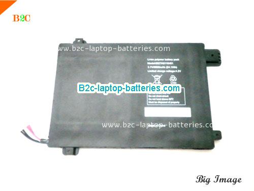 HASEE 6027A0116401 Battery 6500mAh, 24.1Wh  3.7V Black Li-ion