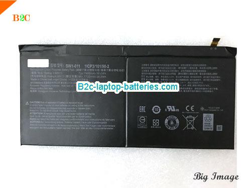 ACER 1ICP310190-2 Battery 7900mAh, 30Wh  3.8V Black Li-Polymer
