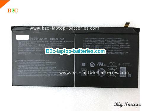 ACER Aspire One 10 S1003-11M2 Battery 7900mAh, 30Wh  3.8V Black Li-Polymer