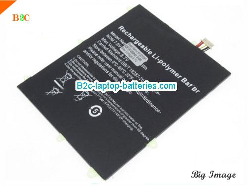 JUMPER 30132163P Battery 4000mAh, 30.4Wh  7.6V Black Li-Polymer