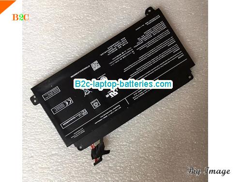 TOSHIBA PA5345U-1BRS Battery 3860mAh, 30Wh  7.6V Black Li-Polymer