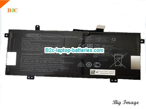 HP MD02XL Battery 5010mAh, 40.61Wh  7.7V Black Li-Polymer