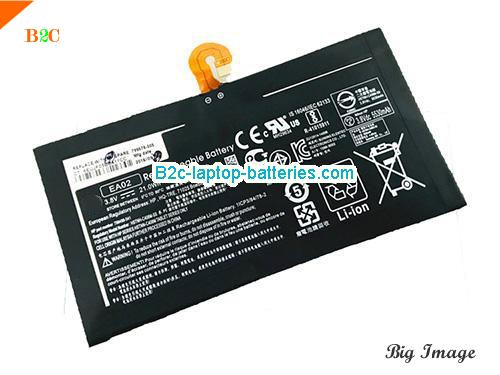 HP Pro Tablet 608 Battery 5530mAh, 21Wh  3.8V Black Li-ion