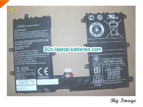 HP HSTNN-Q12C Battery 31Wh 3.75V Black Li-ion