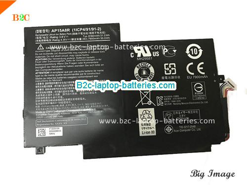 ACER Switch 10 E SW3-013-10H3 Battery 8180mAh, 31Wh  3.8V  Li-ion