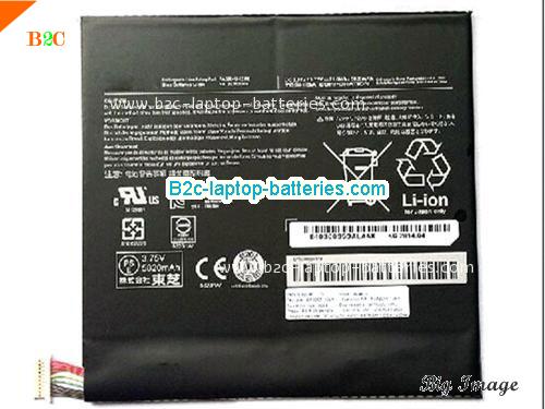 TOSHIBA 2WT10A106 Battery 5820mAh, 22Wh  3.75V Black Li-ion