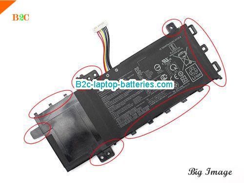 ASUS VivoBook 14 X412FJ-EB090T Battery 4240mAh, 32Wh  7.6V Black Li-Polymer