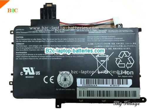 TOSHIBA PA5166U1BRS Battery 3572mAh, 14Wh  3.7V Black Li-ion