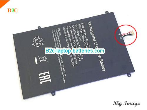 CHUWI H-40110175 Battery 8000mAh, 30.4Wh  3.8V Black Li-Polymer
