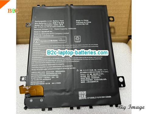 BYD 12806085-00 Battery 4490mAh, 34.5Wh  7.7V Black Li-Polymer