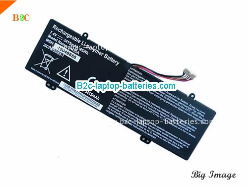 MEDION E1232T Battery 3415mAh, 25Wh  7.4V Black Li-Polymer