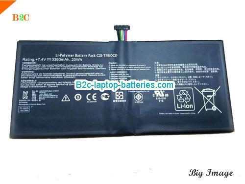 ASUS C21TF81OCD Battery 3380mAh, 25Wh  7.4V Black Li-ion