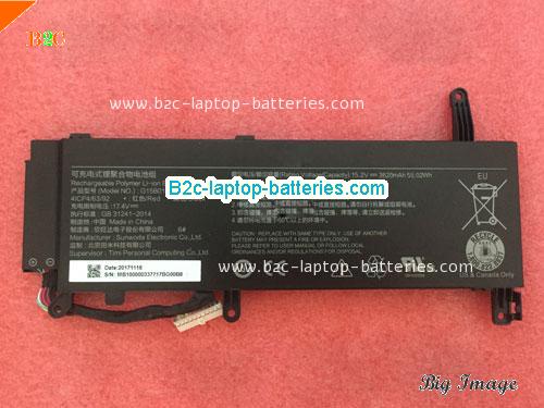 XIAOMI G15B01W Battery 3620mAh, 55.02Wh  15.2V Black Li-Polymer