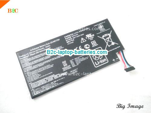 ASUS ME172V Battery 4270mAh, 16Wh  3.75V Black Li-Polymer