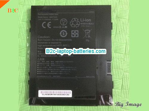 KOHJINSHA SK3 UMPC Battery 2300mAh 7.4V Black Li-ion